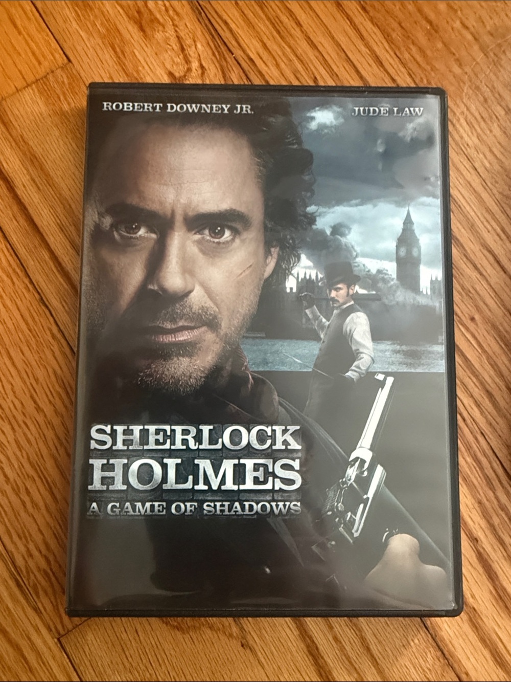 Sherlock Holmes: A Game of Shadows DVD - Black/Gray Case